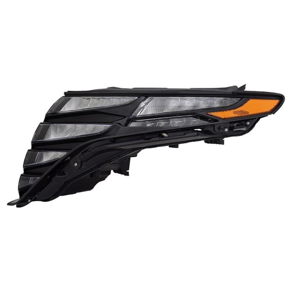 For Hyundai Tucson 2022 2023 2024 Daytime Running Light Driver Side | Black Trim | LED | Clear Lens | Replacement For HY2562114 | 92207-CW010