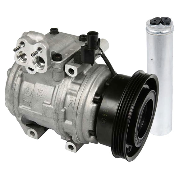 For Hyundai Tucson & Kia Sportage 2005-2007 OEM AC Compressor w/ A/C Drier - BuyAutoParts