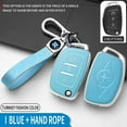 thumbnail image 1 of For Hyundai Tucson Sonata Fe Creta ix25 ix35 ix45 i40 i30 i20 i10 Verna Solaris Mistra Elantra Accent UMQ Car Key Cover, 1 of 9