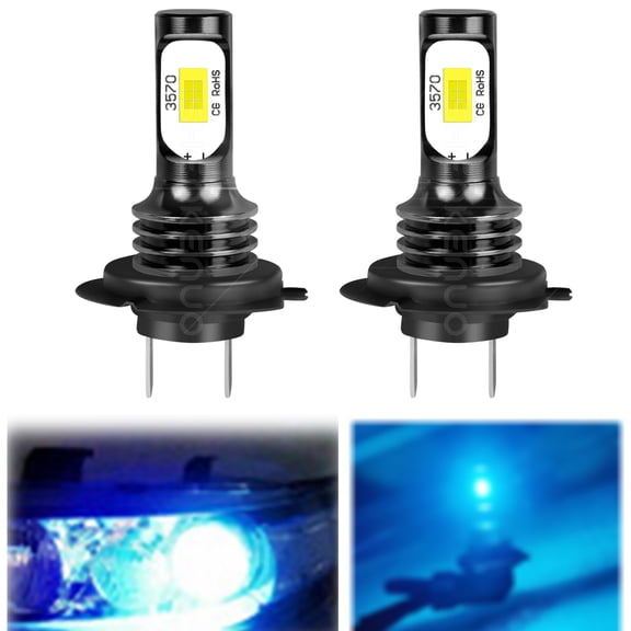 For Hyundai Veloster 2012-2015 2016 2017 Ice Blue LED Headlight Bulbs High/Low Beam