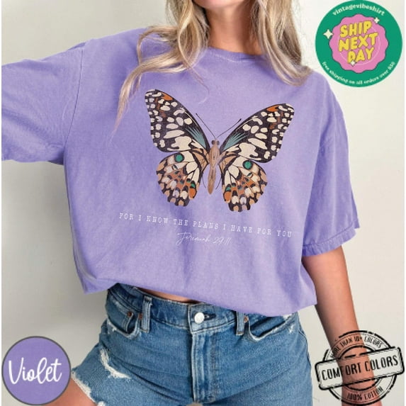 For I Know The Plans I Have For You, Bible Scriptures Shirt for Women, Christian Shirt, Faith Shirt, Religious Sweatshirt