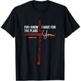 thumbnail image 1 of For I Know The Plans I Have For You - Jeremiah 29:11 Design T-Shirt, 1 of 4