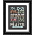 thumbnail image 1 of For I know - Dark 2x Matted 20x24 Black Ornate Framed Art Print by Moulton, Jo, 1 of 2