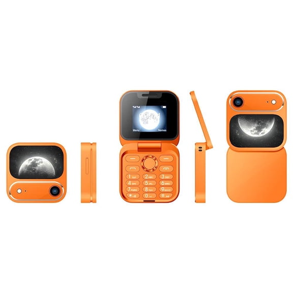 For I17Air Flip Phone Dual Nano SIM Cards Expansion 16GB 1.77-inch
