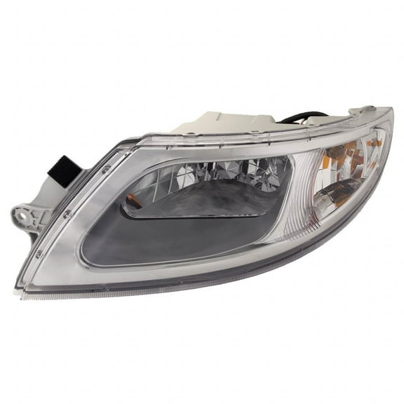 For IC Corporation CE School Bus Headlight Assembly 2005-2015 Light Gray Driver Side | For IH2502100 | 3574387C93