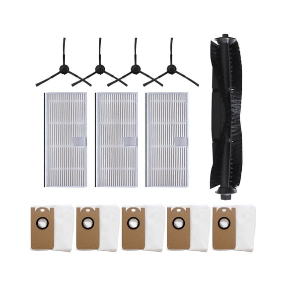 For IHome AutoVac Nova Self Empty IHRV6-BLK, For Ultenic T10 For Laresar L6 Pro Robot Vacuum Cleaner Main Brush Filter