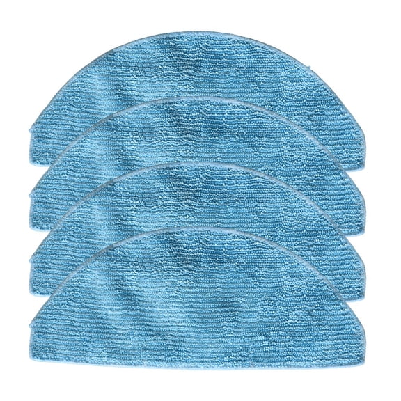 For ILIFE A30 Pro Mop Cloth Kit for Self Emptying Robot Vacuum Cleaner 4 or 10 Pack Replacements for Efficient Cleaning