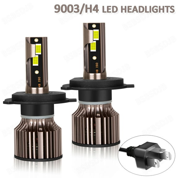 For INFINITI G35 2003 2004 2005 White LED Headlight Bulbs Kit 9003 High Beam