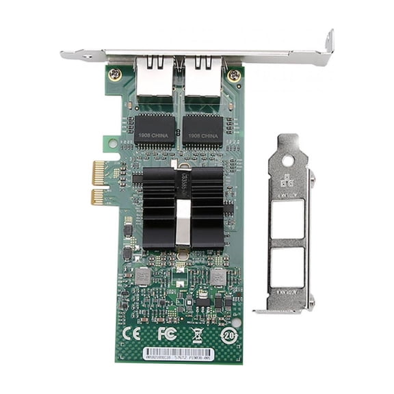 For INTEL 82576-T2 Gigabit PCI e Dual Port Network Adapter Card Desktop 1000Mbps Server NIC LED