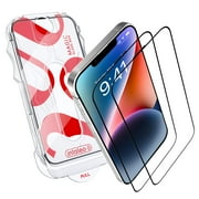 For IPHONE 16 E / 14 / 13 PRO / 13 Intaleo MagicGlass 2 pcs Easy Install