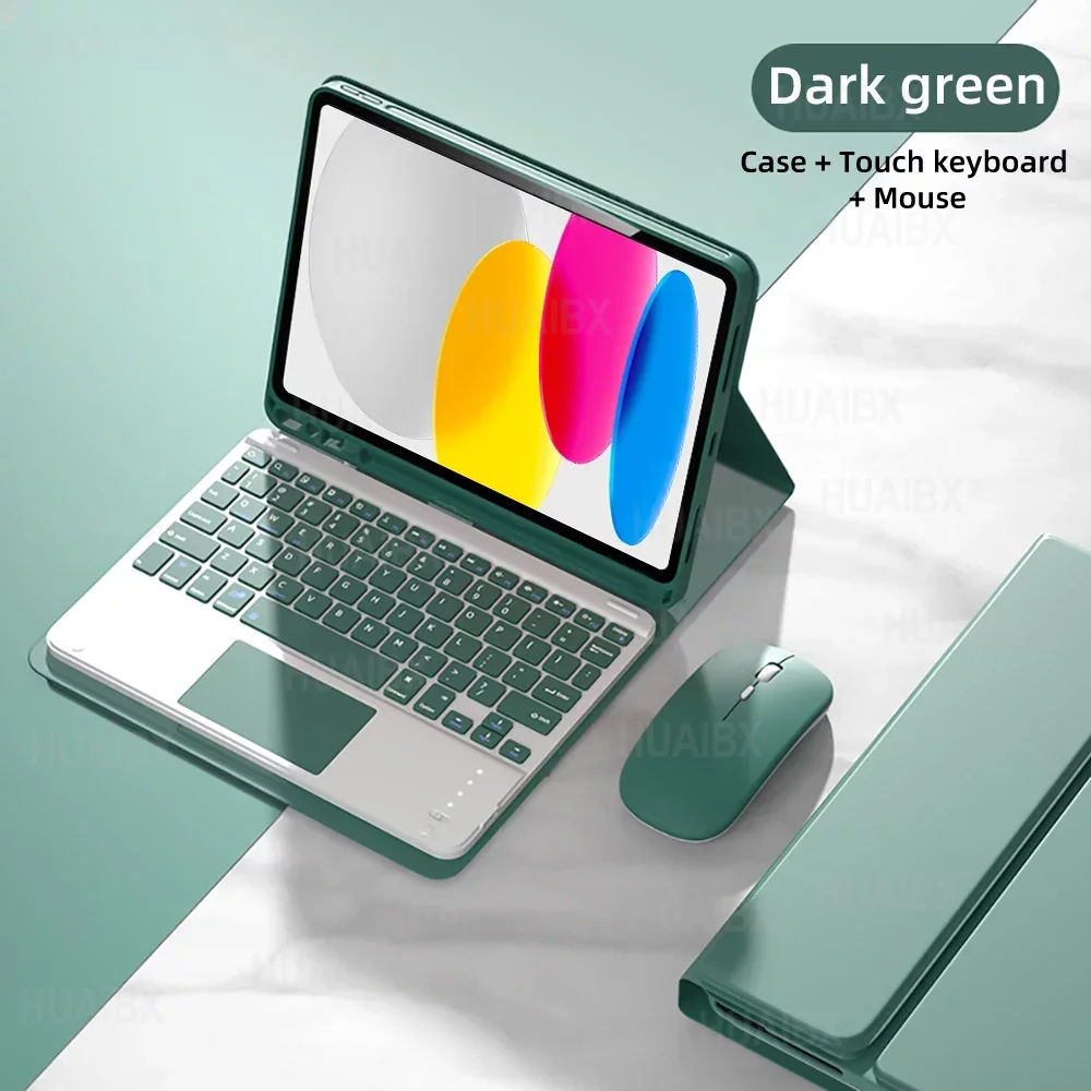 For IPad 10th Generation 10.9 Inch Case, Keyboard Cover for IPad 10th