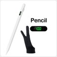 thumbnail image 1 of For IPad Air 11 2024 Air 6th Pro 11 Pro 12.9 2022-2018 Mini 6 Air5 4 3 2 1 9.7 6th 5th 10.2 9th 8th 7th 10th 10.9 Capacitive Pen (white), 1 of 7