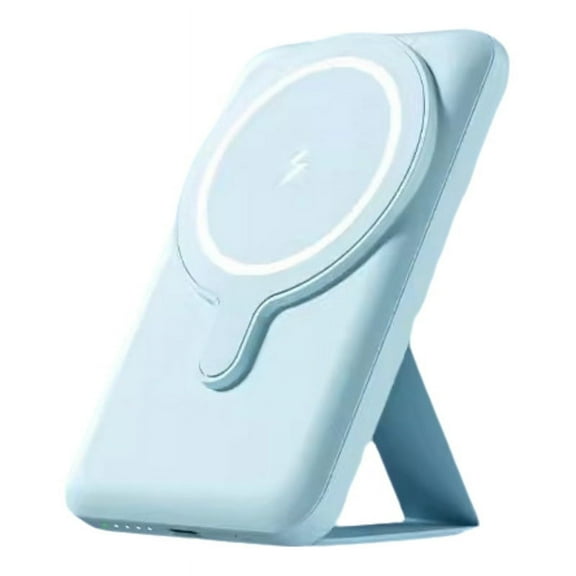 For IPhone 15 14 13 12 Pro Max 5000mAh Magnetic Power Bank Wireless Fast Pro Portable Charger blue