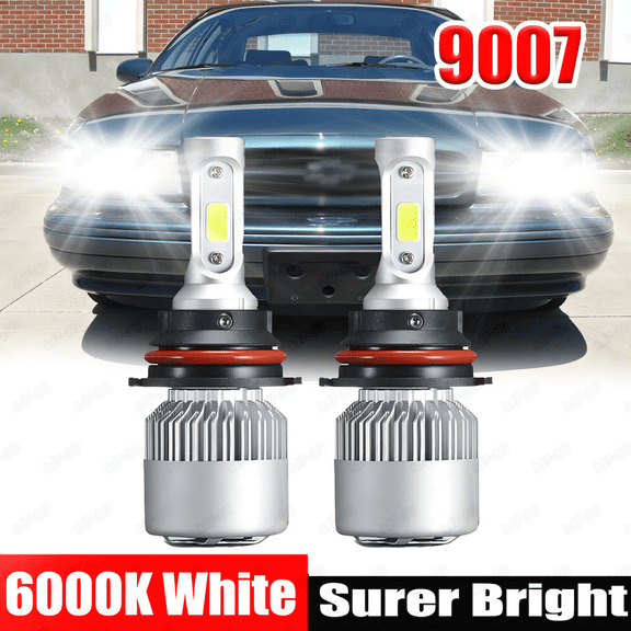 For Impala 1994-1996 LED Headlight Bulb High&Low Dual Beam Kit 6000K White