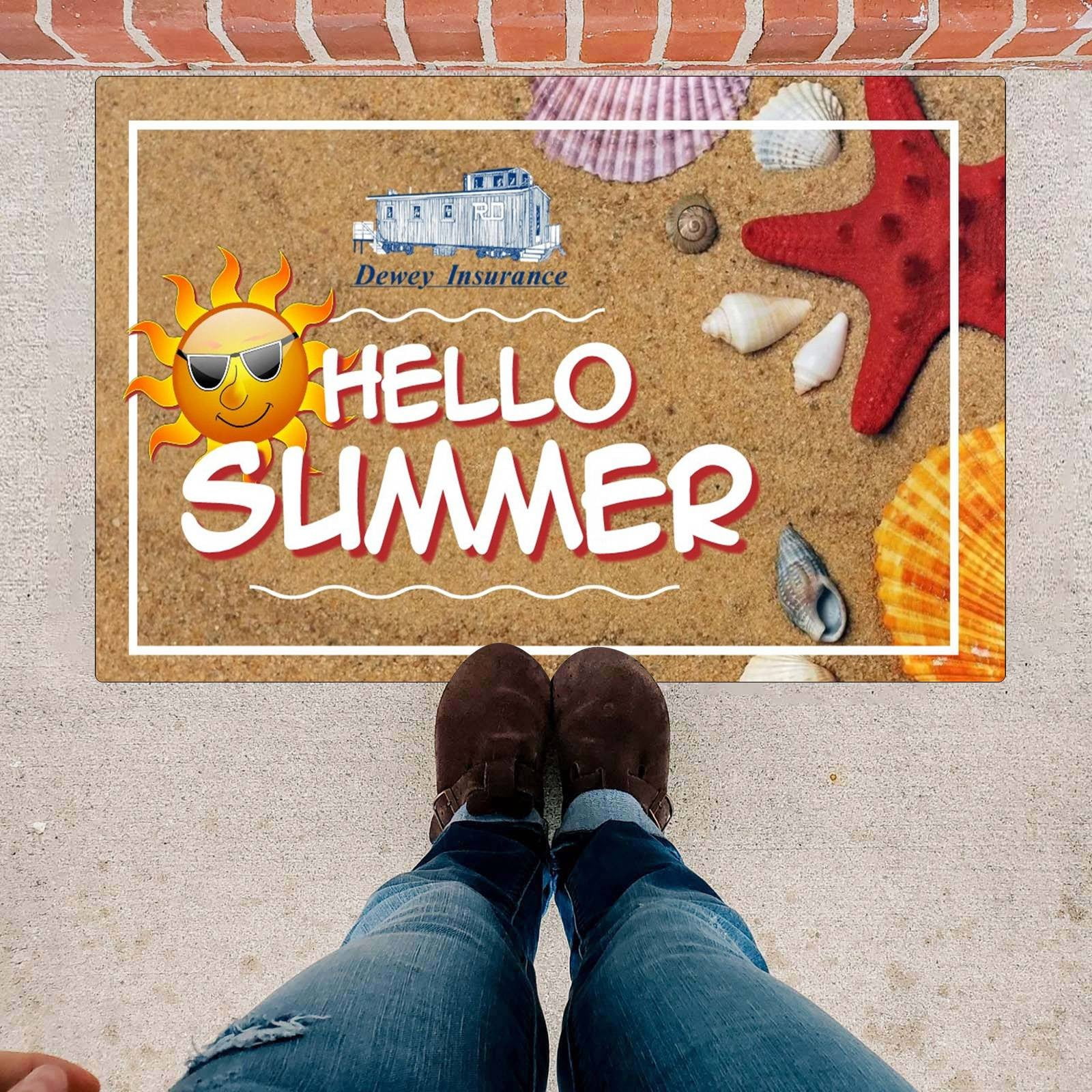 For Indoor Front Entrance Kitchen Bathroom 60*40cm Bathroom Door Mat