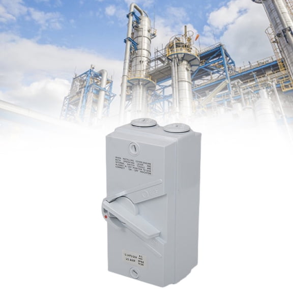 For Industrial Use IP66 Waterproof Switch Three-phase Load Switch For Construction Sites ABS Material Better Conductivity