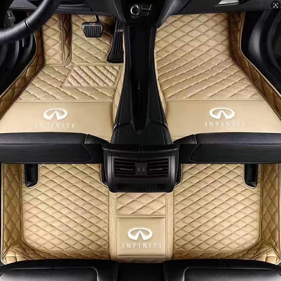 For Infiniti Car Floor Mats All Models Waterproof Leather Auto Liners Carpets Luxury Custom