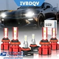thumbnail image 1 of For Infiniti EX35 2008-2012 Headlight+Fog Light Combo LED H11 Bulbs 6000k pack of 6, 1 of 12