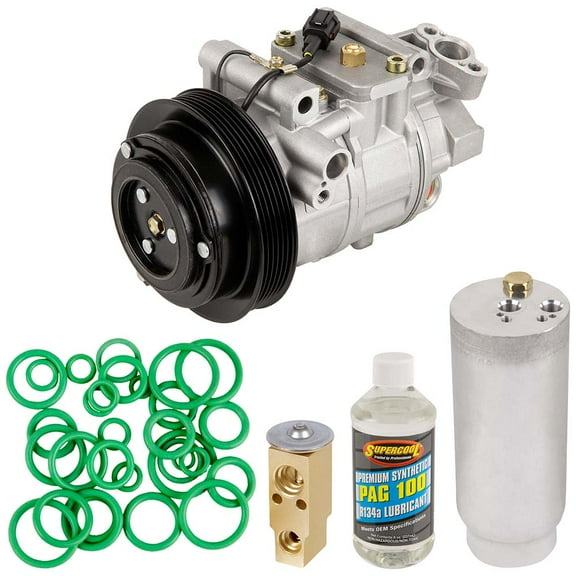 For Infiniti G20 1999 AC Compressor w/ A/C Repair Kit - BuyAutoParts