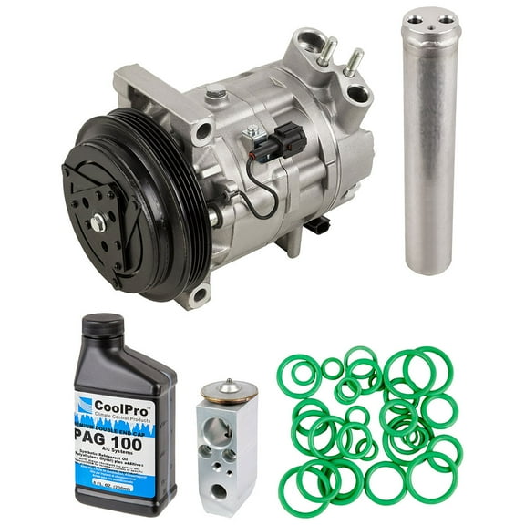 For Infiniti G35 2003 AC Compressor w/ A/C Repair Kit - BuyAutoParts