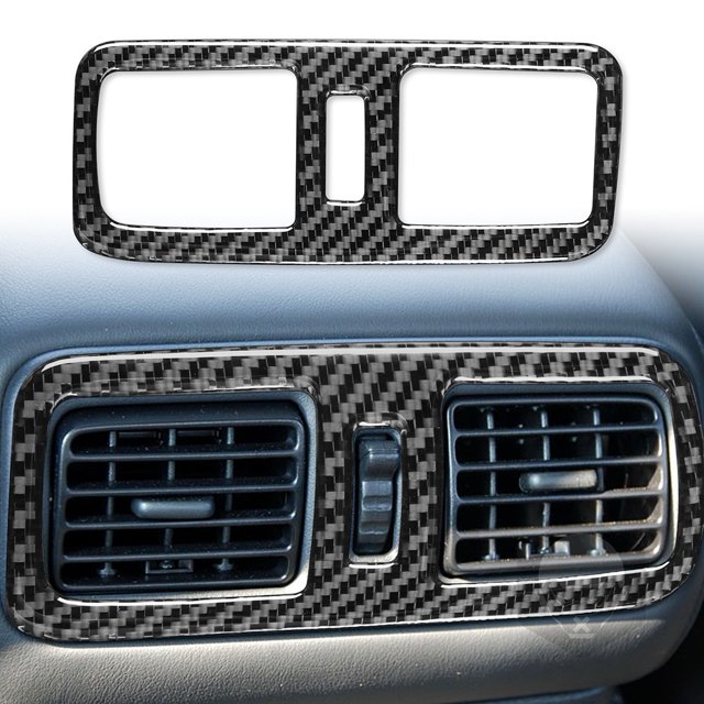 For Infiniti G35 G37 Carbon Fiber Rear For Seat Vent Interior Sticker
