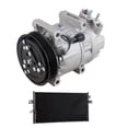 thumbnail image 1 of For Infiniti I30 2001 AC Compressor w/ A/C Condenser & Drier - BuyAutoParts, 1 of 5