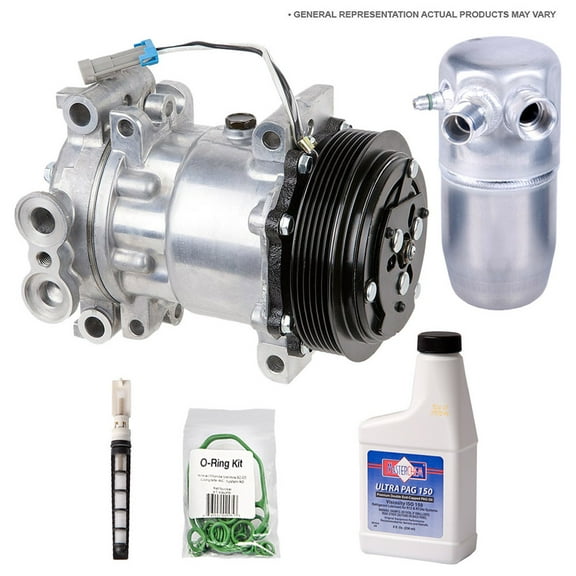 For Infiniti Q45 2002 AC Compressor w/ A/C Repair Kit - BuyAutoParts