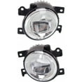 thumbnail image 1 of For Infiniti Q50 Fog Light 2014 15 16 17 2018 Pair Driver and Passenger Side LED For IN2592108 | 26155-4GA0B, 1 of 4