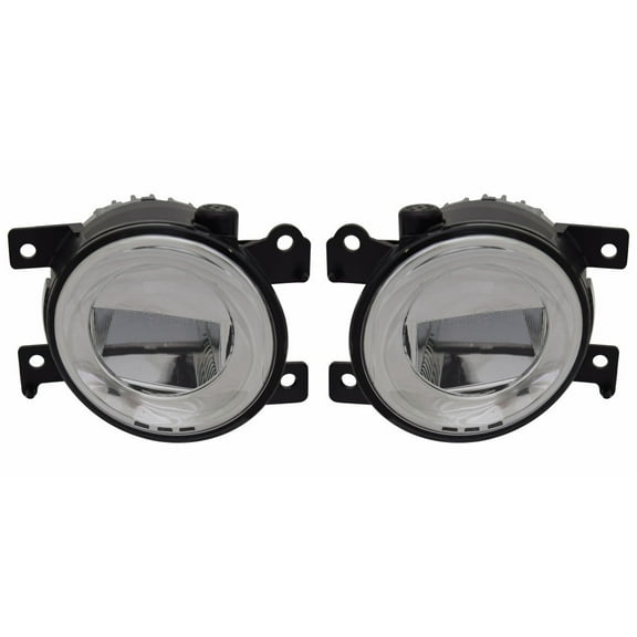 For Infiniti Q60 Fog Light 2017 2018 Pair Driver and Passenger Side LED CAPA Certified For IN2592108 | 26155-4GA0B