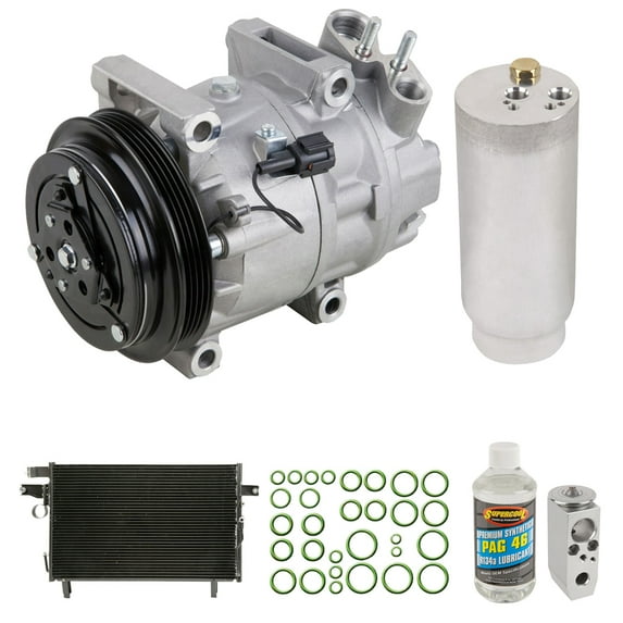 For Infiniti QX4 2003 A/C Kit w/ AC Compressor Condenser & Drier - BuyAutoParts