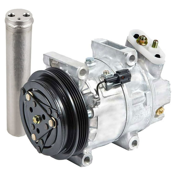 For Infiniti QX4 & Nissan Pathfinder AC Compressor w/ A/C Drier - BuyAutoParts
