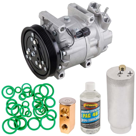 For Infiniti QX4 & Nissan Pathfinder AC Compressor w/ A/C Repair Kit - BuyAutoParts