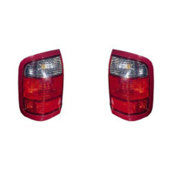 For Infiniti QX4 Tail Light Assembly 2001 2002 2003 Pair Driver and Passenger Side IN2800102 + IN2801102