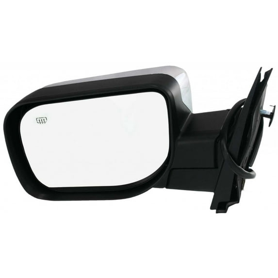 For Infiniti QX56 2004 2005 Door Mirror Driver Side | Power | Heated | SE | Chrome | Replacement For NI1320172 | 615343183435, 96302ZC20A