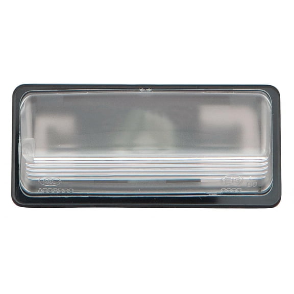 For Infiniti QX56/QX56 Hybrid License Light Assembly 2011 - 2013 Driver OR Passenger Side | Single Piece | CAPA For NI2870104 | 26510-8991B