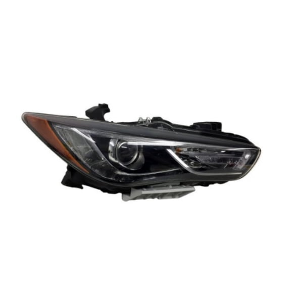 For Infiniti QX60 2016 Headlight Assembly Passenger Side HID Clear Lens Black Housing Replacement For IN2503173 | 260109NF2B