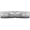 thumbnail image 1 of For Infiniti QX60 / QX80 License Lamp Assembly 2014 15 16 2017 Pair Driver and Passenger Side For NI2870104 | 26510-8991B, 1 of 5