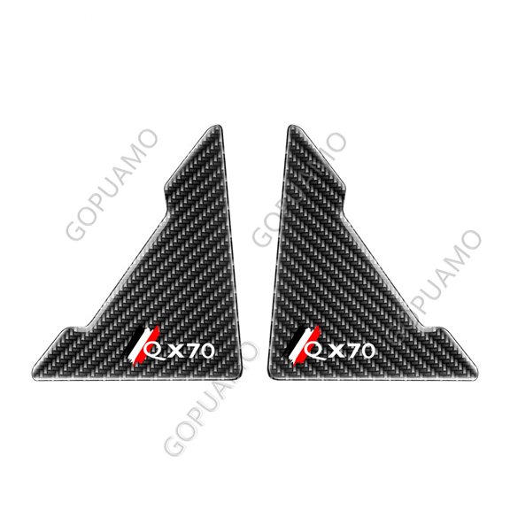 For Infiniti QX70 2pcs New Car Door Anti-collision Stickers Anti-scratch Anti-collision Protector Decals Car Door Protection Stickers