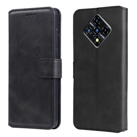 For Infinix Zero 8 Classic Calf Texture PU + TPU Horizontal Flip Leather Case with Holder & Card &