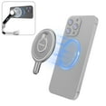 thumbnail image 1 of For Insta360 Flow 2 Pro PULUZ Magnetic Phone Mount Adapter (Silver), 1 of 8