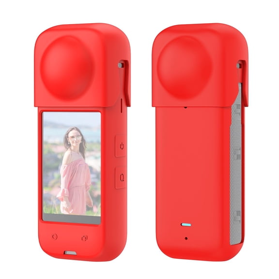 For Insta360 X4 QKOO Full Body Dust-proof Silicone Protective Case