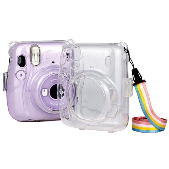 For Instax Mini 11 Camera Bag Portable Transparent Camera Bag Case With Strap