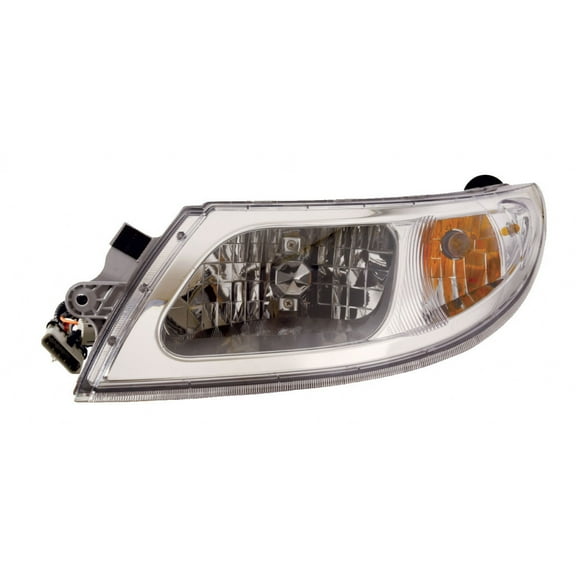 For International Transtar 8500 / 8500 Transtar / 8600 SBA / 8600 2002-2016 Headlight Assembly Driver Side Light Gray For IH2502102 | 4020416C91