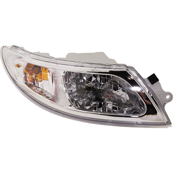 For International Transtar 8500/8600 Headlight Assembly 2002-2016 Passenger Side Chrome