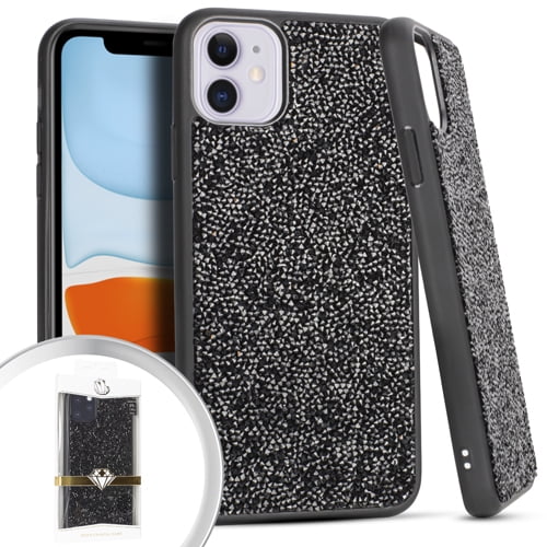 For Iphone 11 6.1 Onyx Crystal Case Black