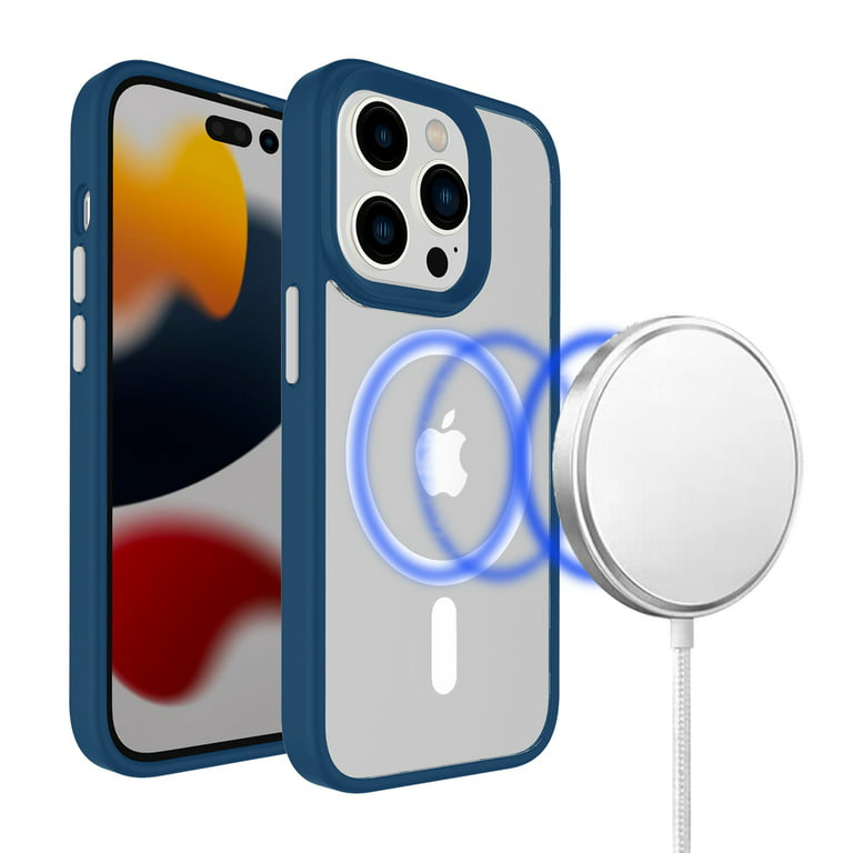 Funda transparente con círculo integrado - iPhone 14 Plus - Blautel