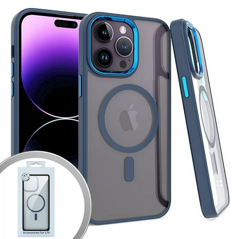 For Iphone 14 Pro Max 6.7 Magnetic Case Dr. Blue - Walmart.com