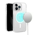 thumbnail image 1 of For Iphone 15 Plus Pure Transparent Magnetic Circle High Quality Ultra Thick Hybrid - Clear, 1 of 4