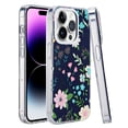 thumbnail image 1 of For iPhone 15 Pro Max METKASE Double Protection IMD Design Pattern [Magnetic Circle] Premium Case - Galaxy Floral, 1 of 4