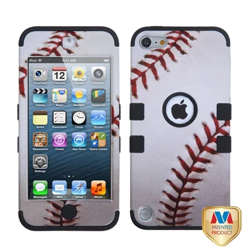 For Ipod Touch 5Th 6Th 7Th Gen - Mlb Baseball Armor Hard&Soft Rubber Hybrid Case